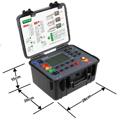 ES3002双钳多功能接地电阻测试仪尺寸图