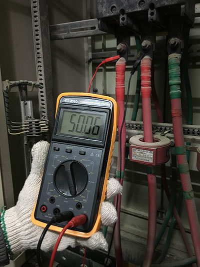 低压配电柜电流电压相位频率怎么测?(ES2010